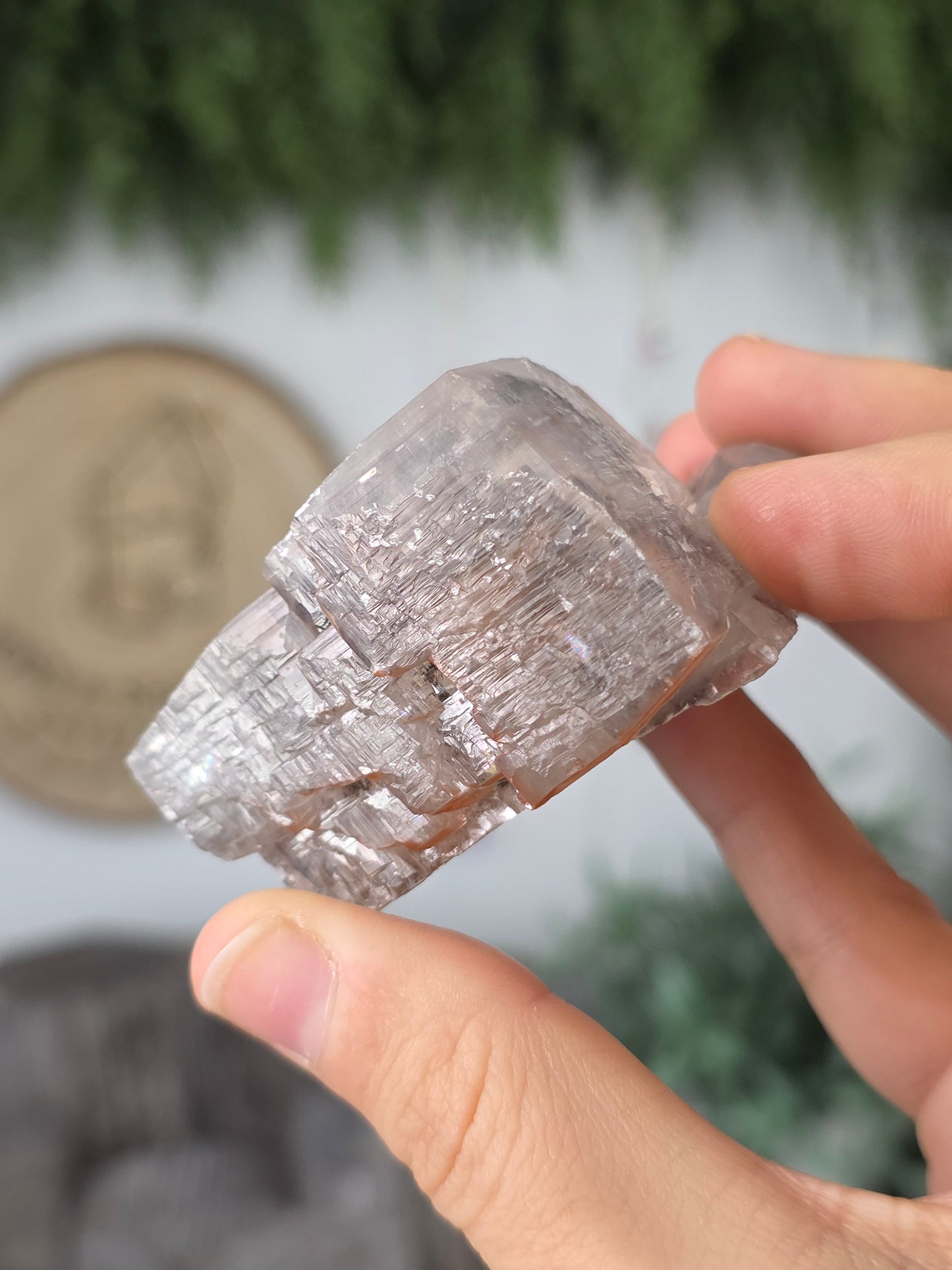 Chocolate Calcite Specimen from Guizhou, China C