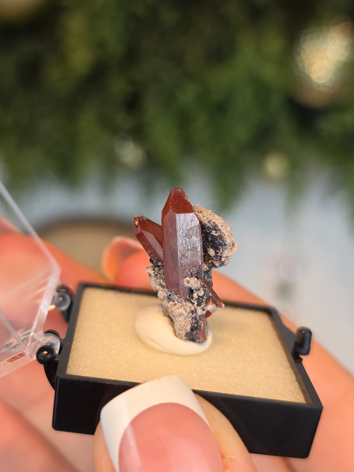 Red Topaz Specimen from Mexico - MAS6096