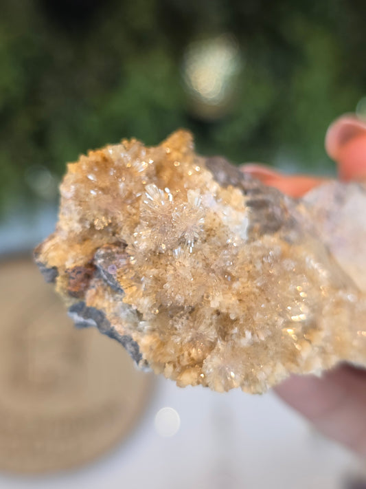 UV reactive Creedite from the Dachang Mine, Guizhou, China - MAS6121