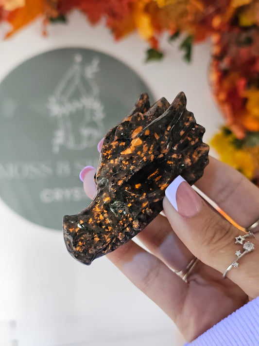 Yooperlite Dragon Head - MAS1907