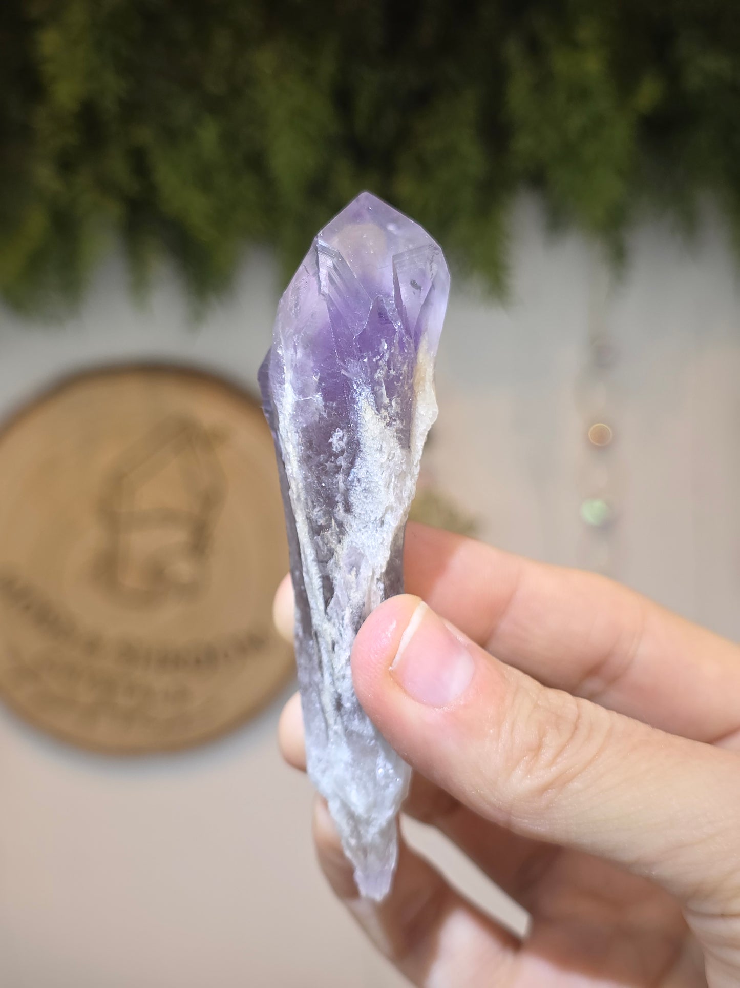 Brazilian Amethyst Root Point