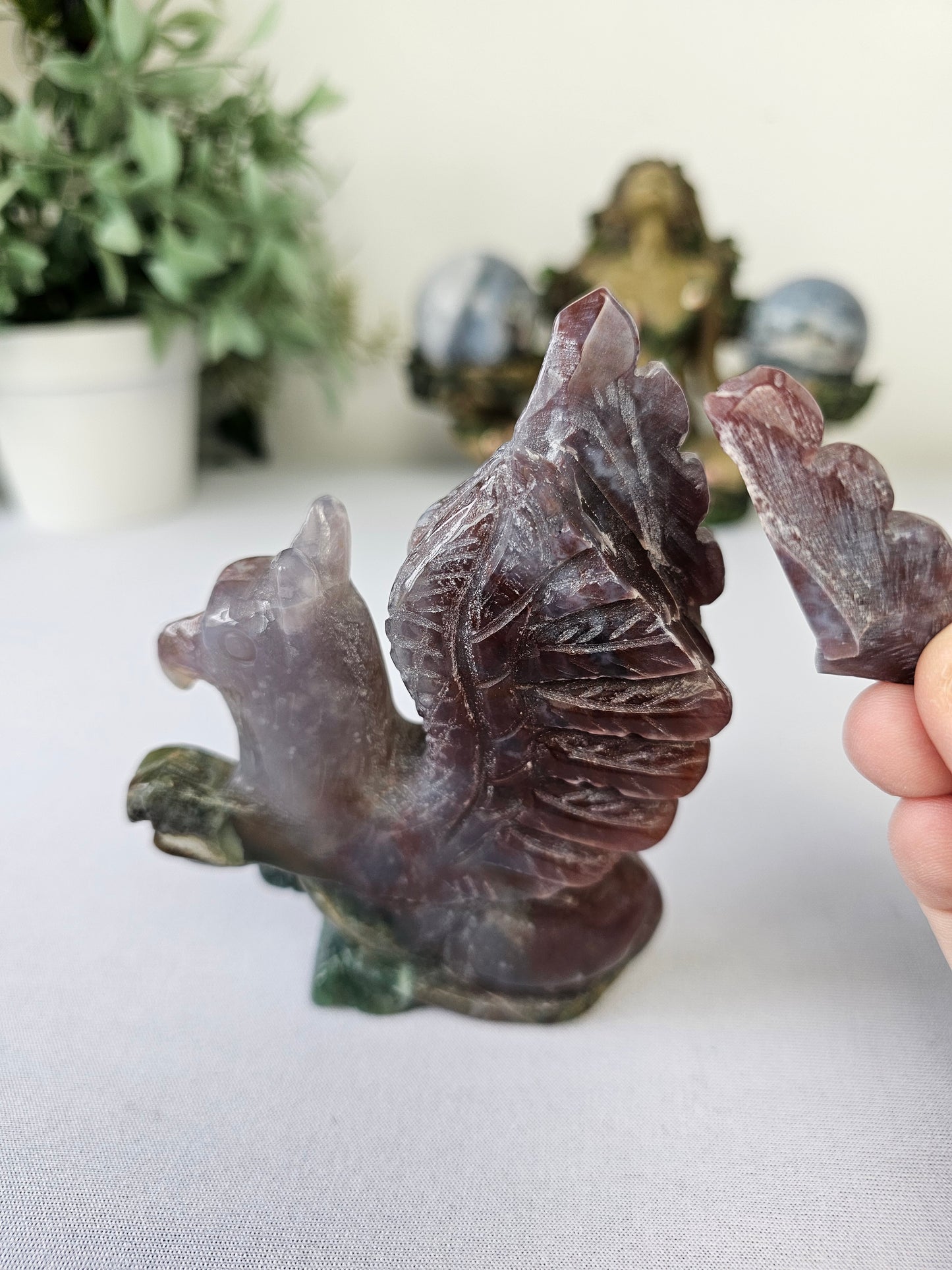 Imperfect: Ocean Jasper Griffin (Broken Wing) - MAS0812