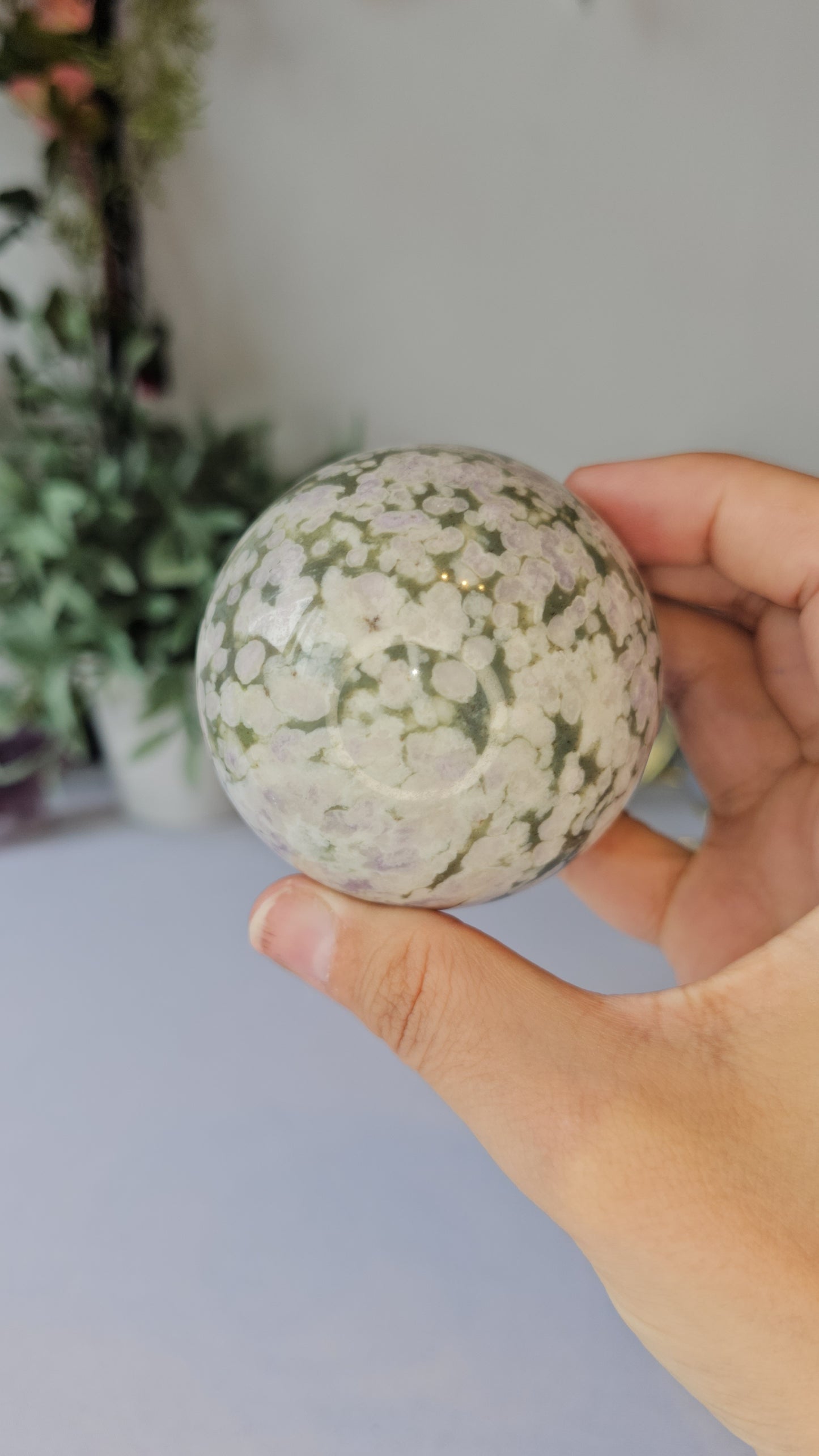 Peace Jade Sphere - MAS0576