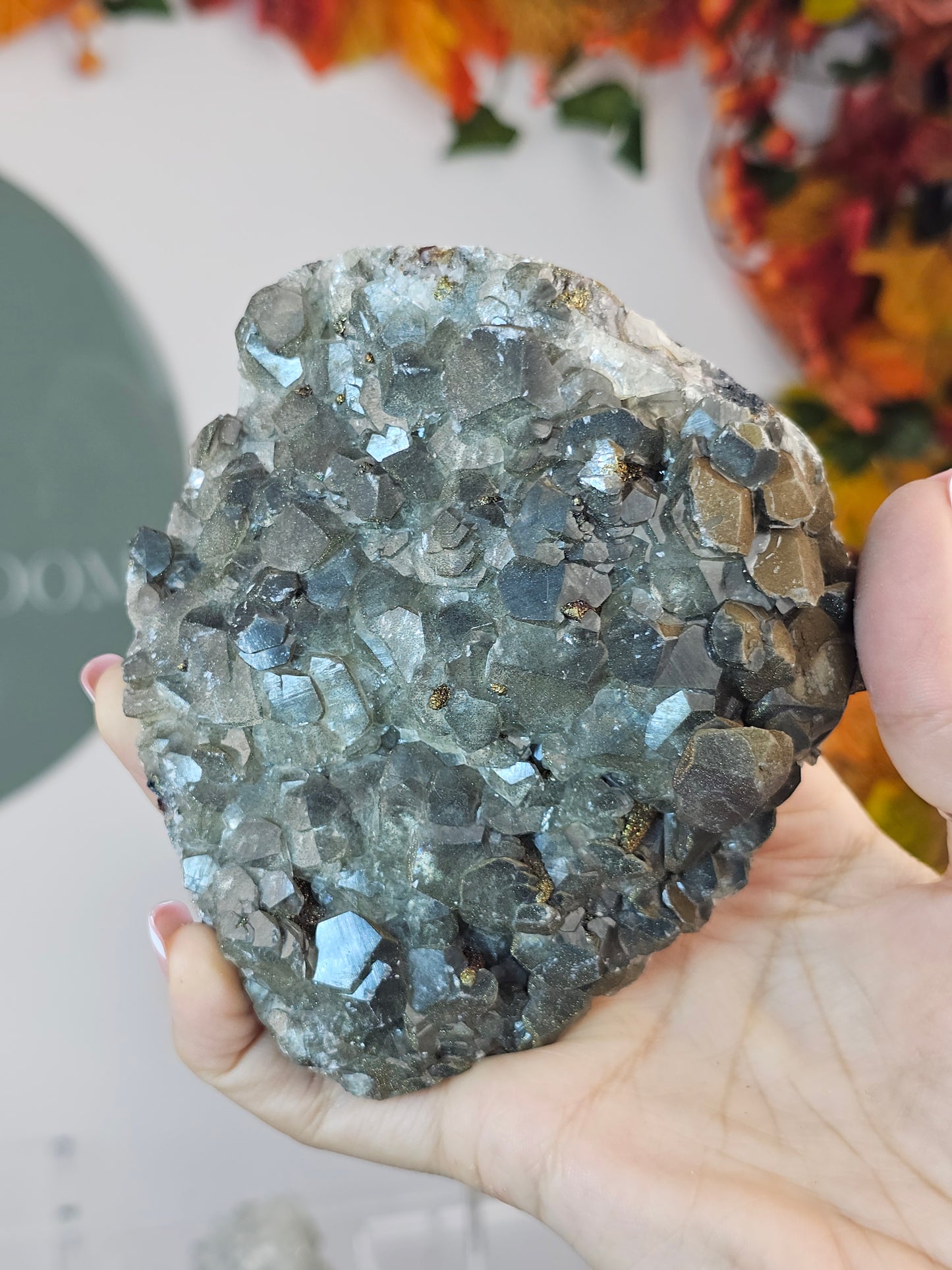 Smokey Koi Calcite with Pyrite from Hubei, China - MAS2866