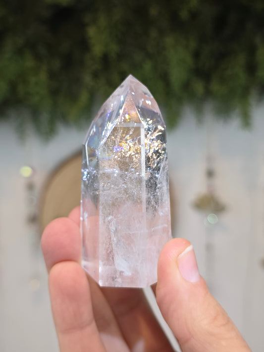 Brazilian Lemurian Quartz Tower E