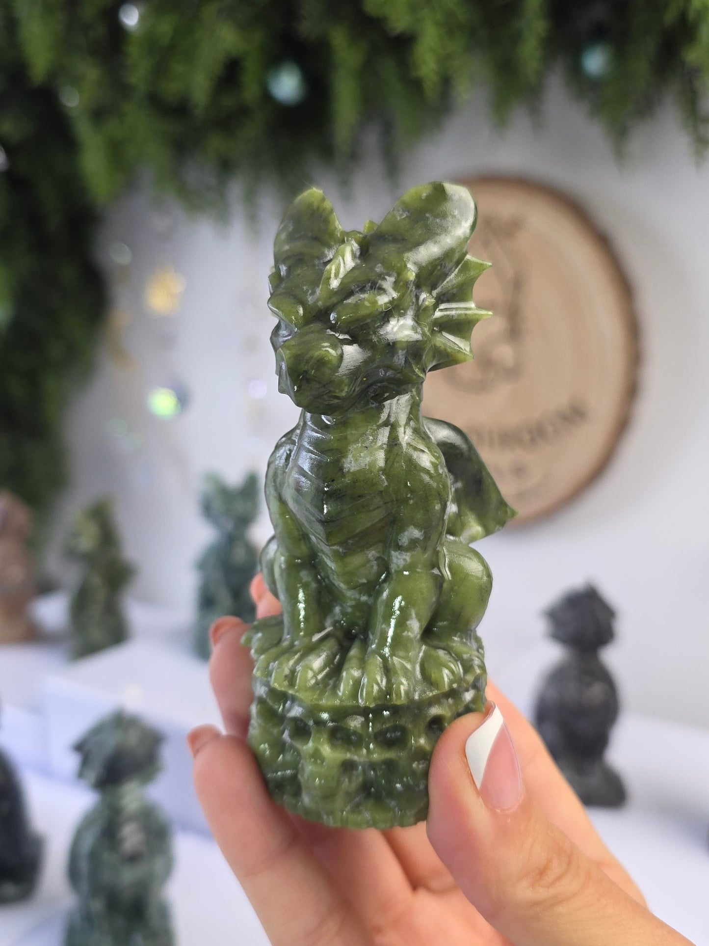 Various Material Dragon Carving - MAS3224/35
