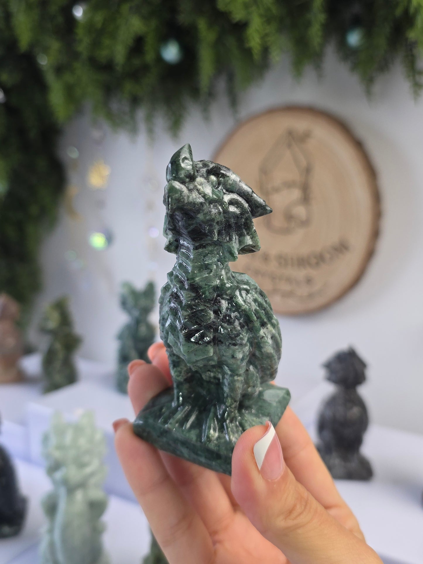 Various Material Dragon Carving - MAS3224/35