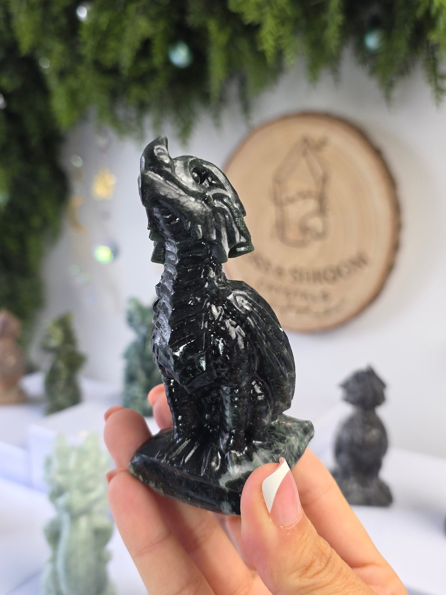 Various Material Dragon Carving - MAS3224/35