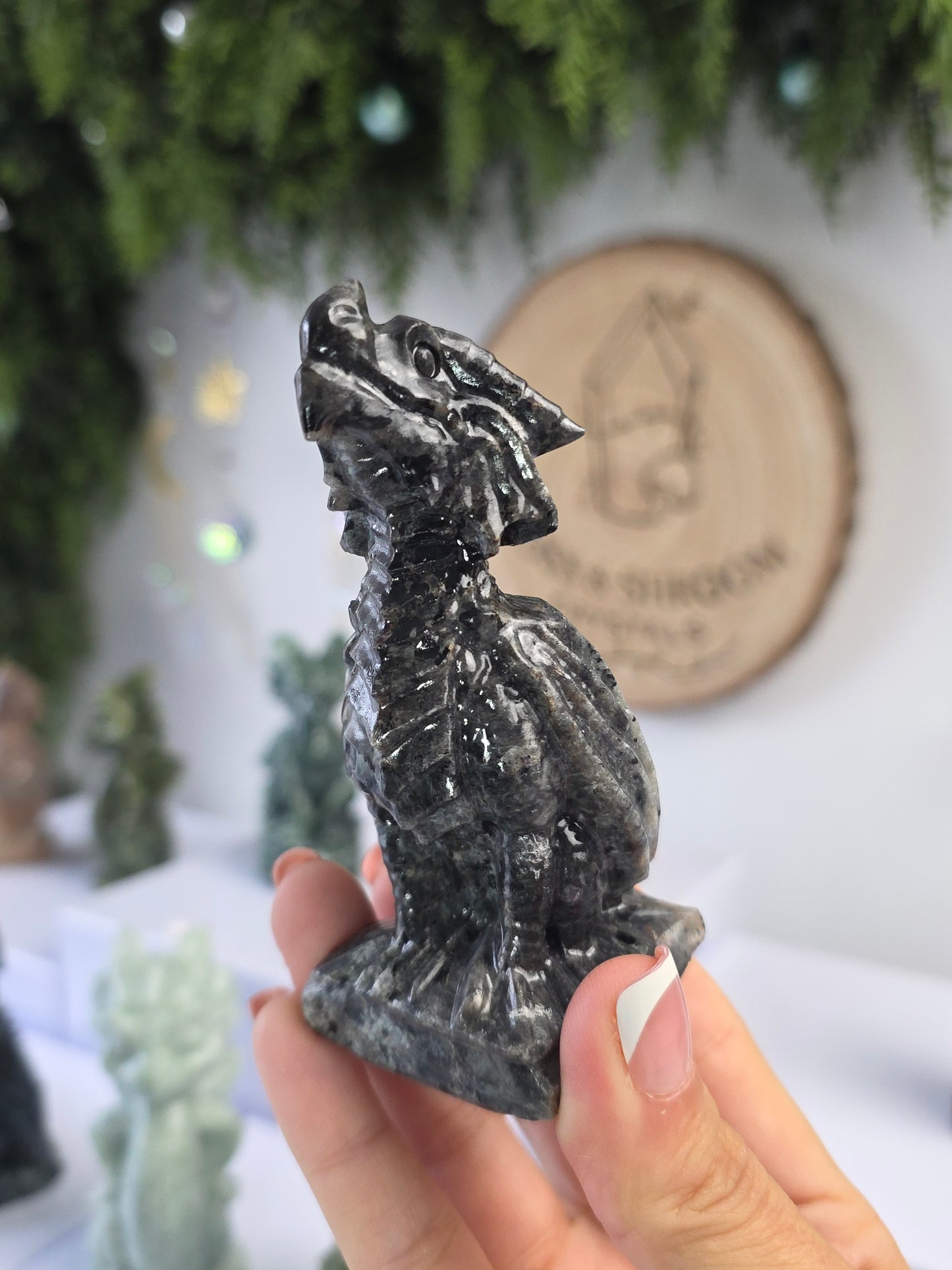 Various Material Dragon Carving - MAS3224/35