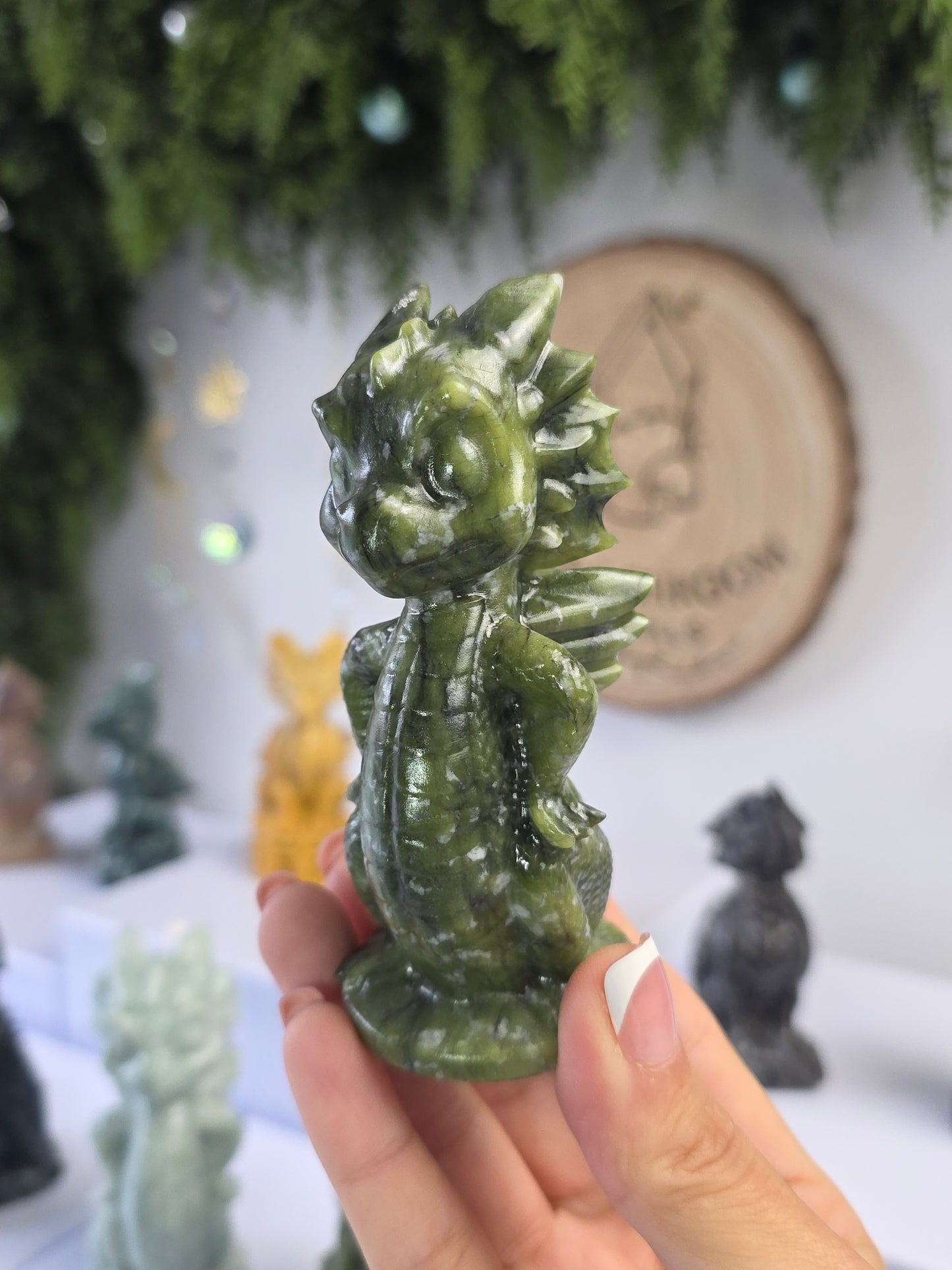 Various Material Dragon Carving - MAS3224/35