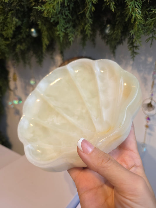 Afghan Onyx Shell Bowl - MAS3504