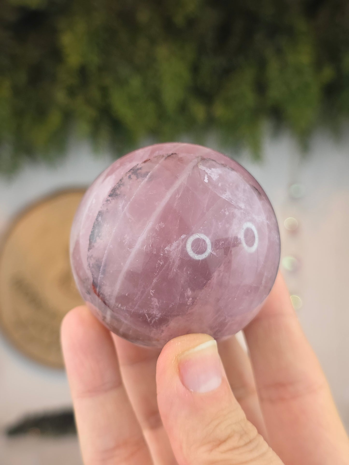Lavender Quartz Sphere B