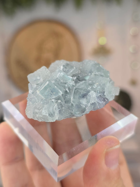 XHL Fluorite with Sugar Quartz - Xianghualing Mine, China