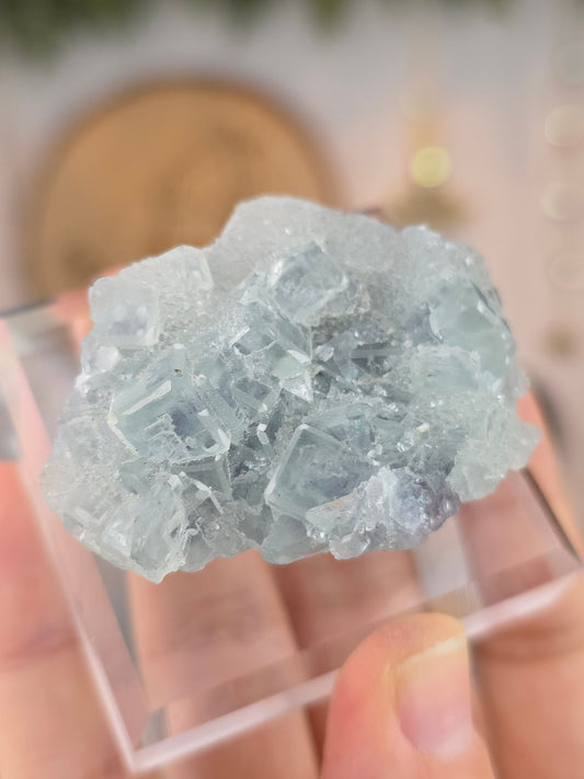 XHL Fluorite with Sugar Quartz - Xianghualing Mine, China