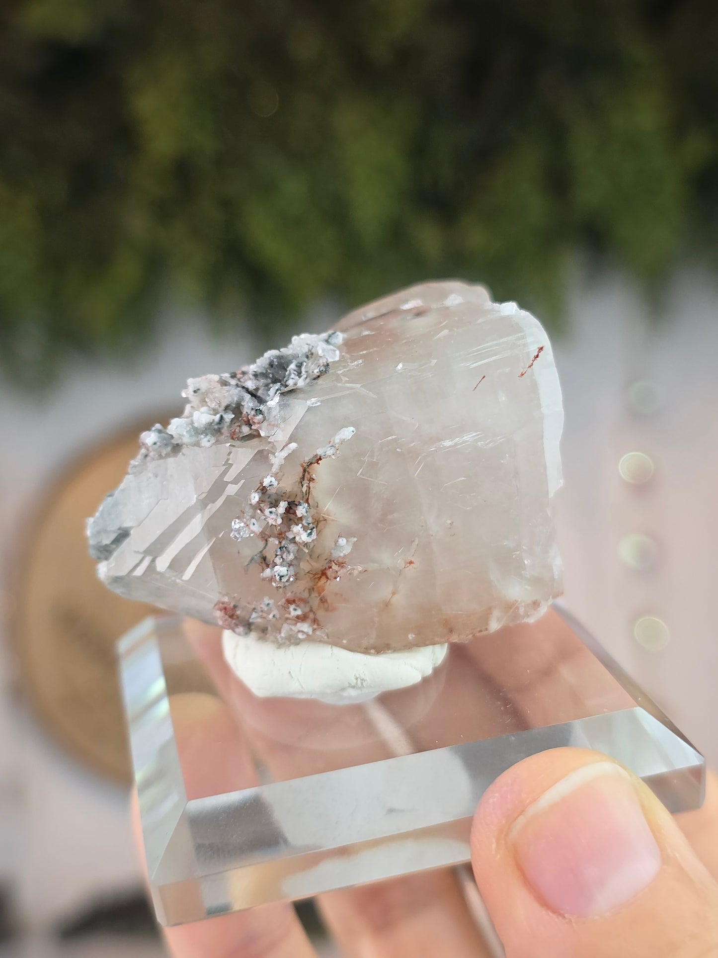 High Quality Apophyllite with Green Apophyllite, Celadonite and Heulandite - Jalgon District, India (Copy)