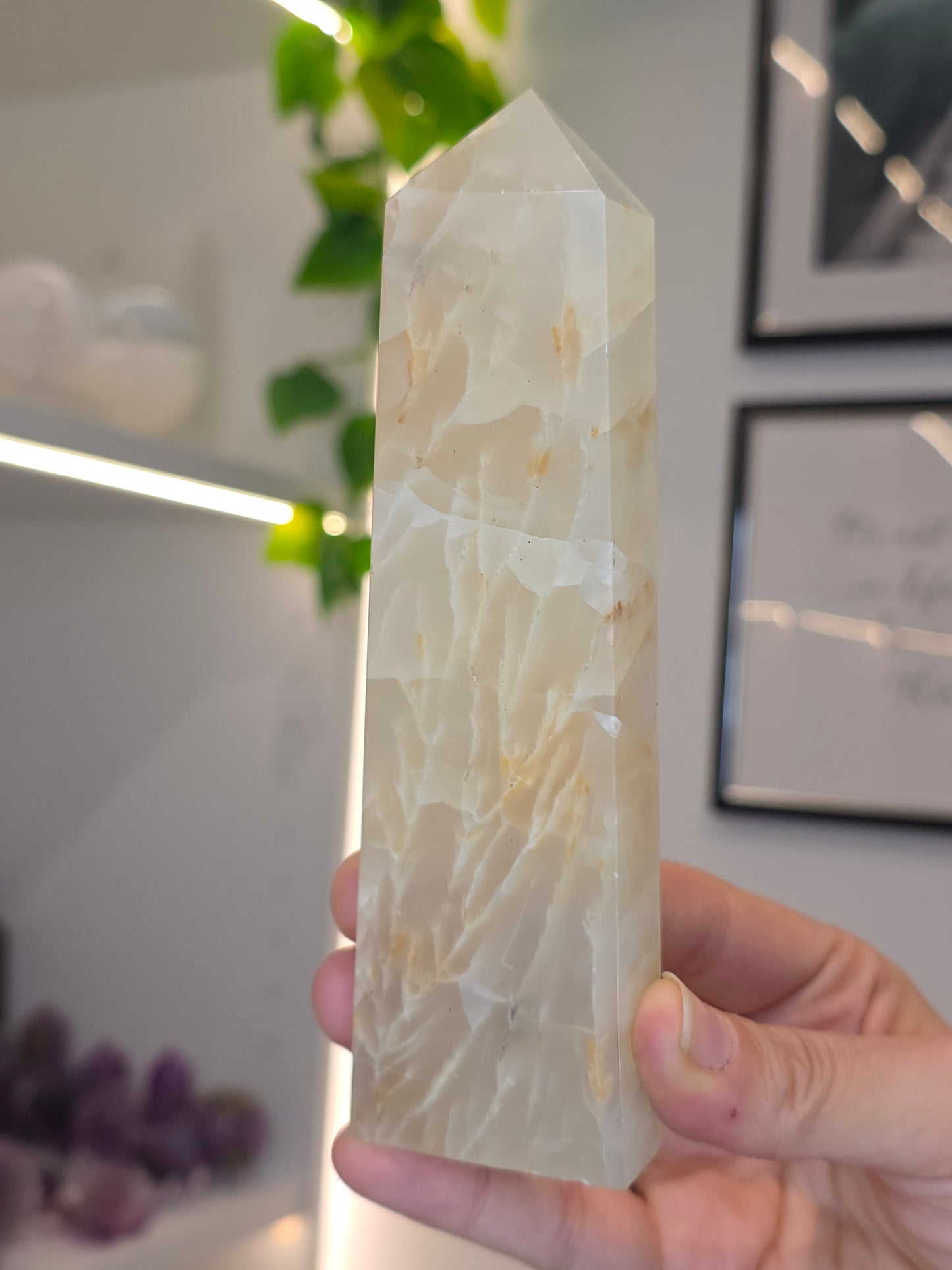 Dendritic Yellow Jade Towers
