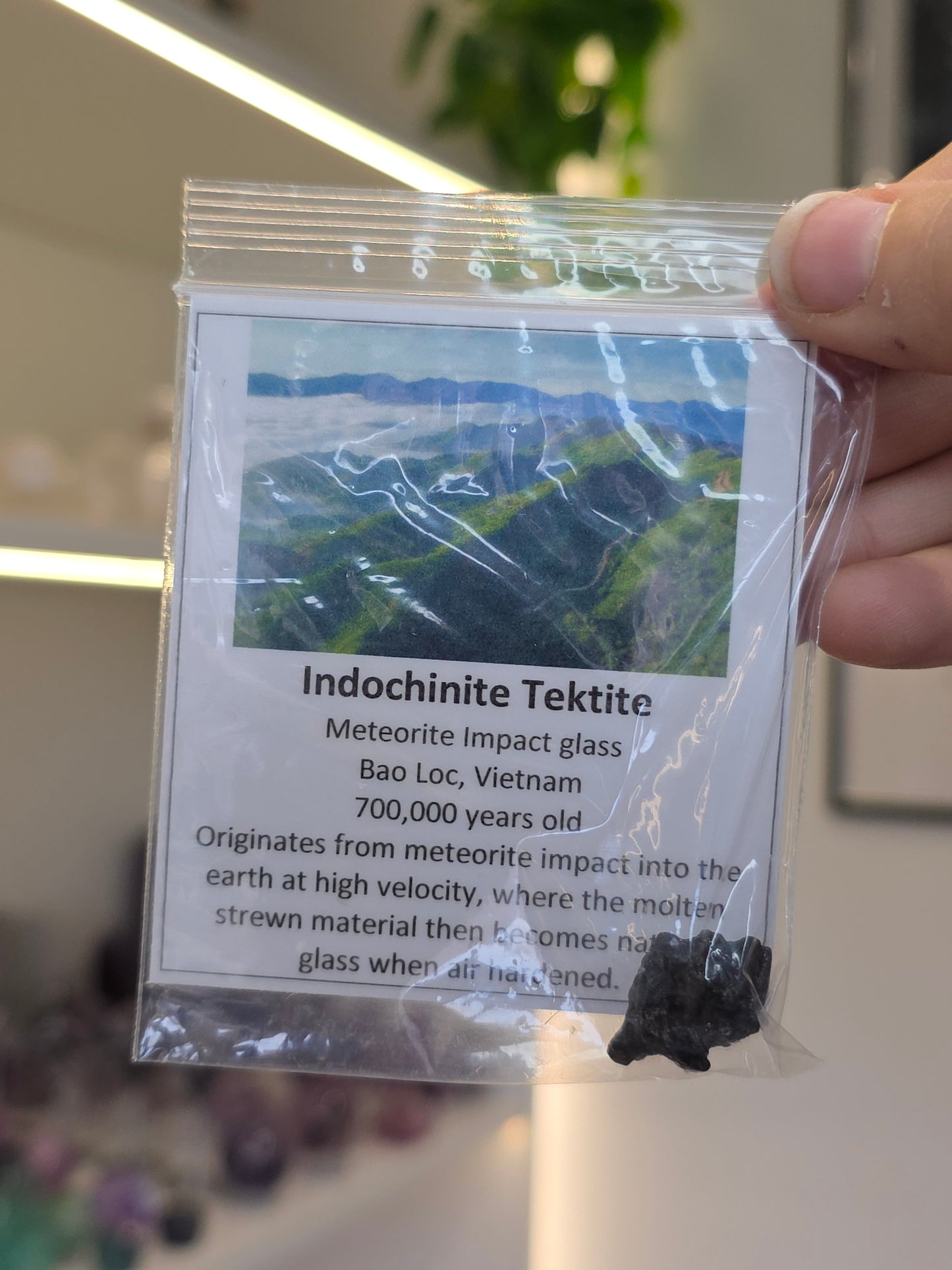 Indochinite Tektite