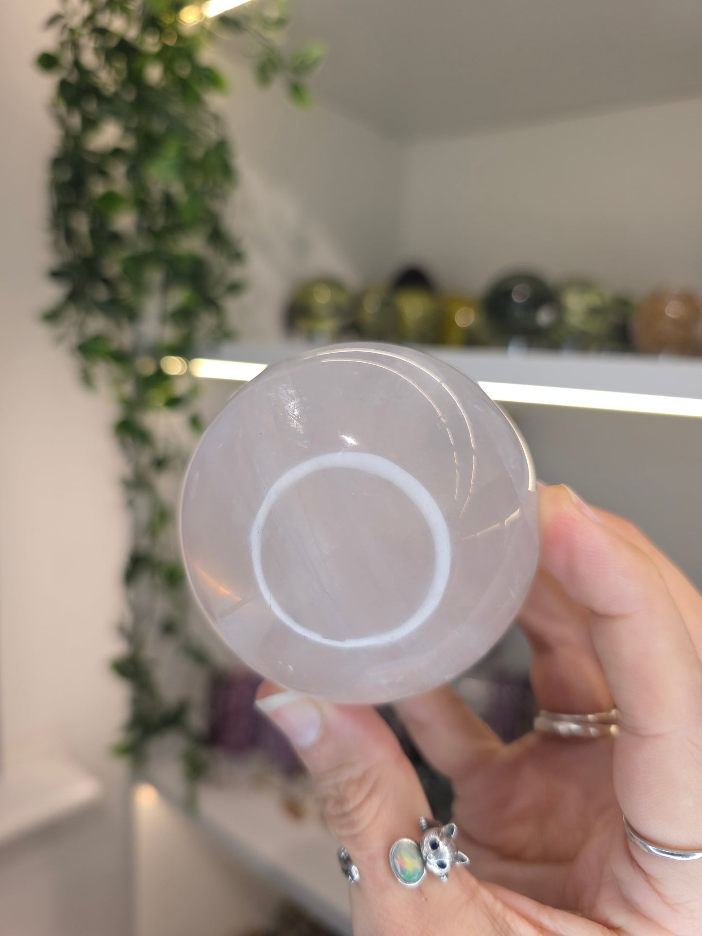 Star Line Rose Quartz Sphere C