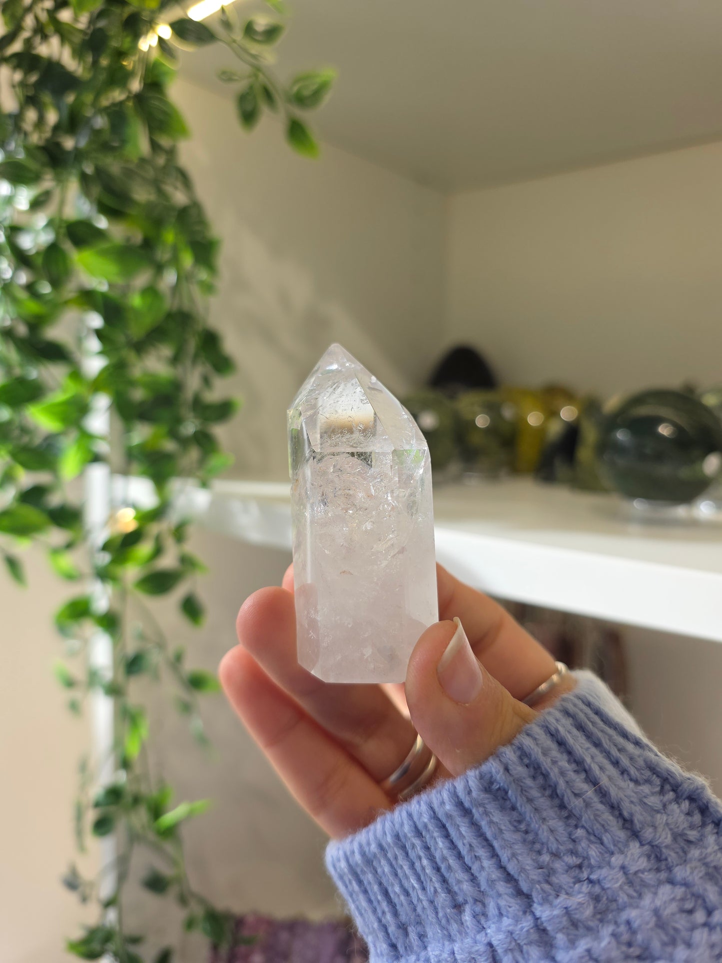 Clear Quartz Towers