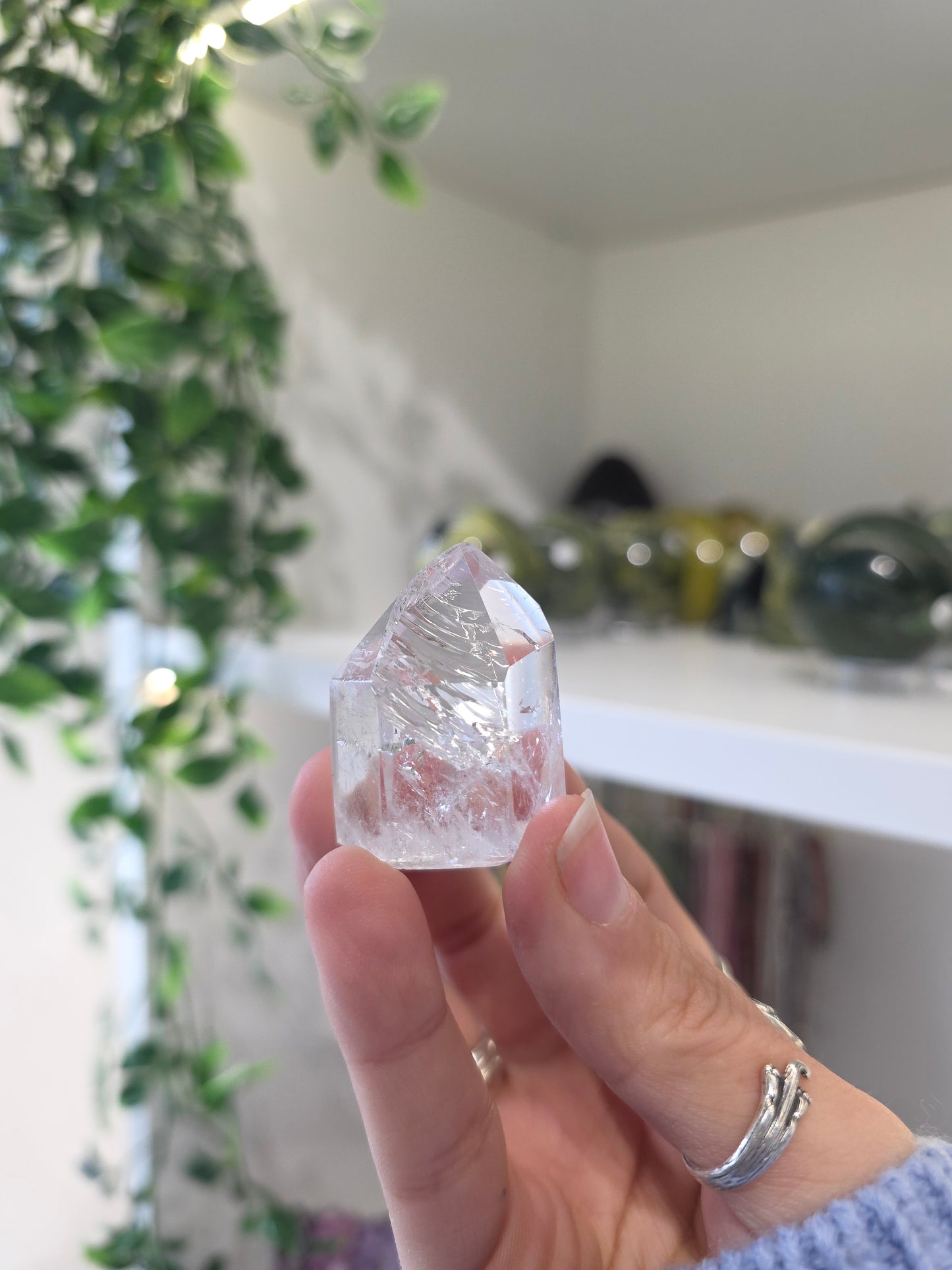 Clear Quartz Towers