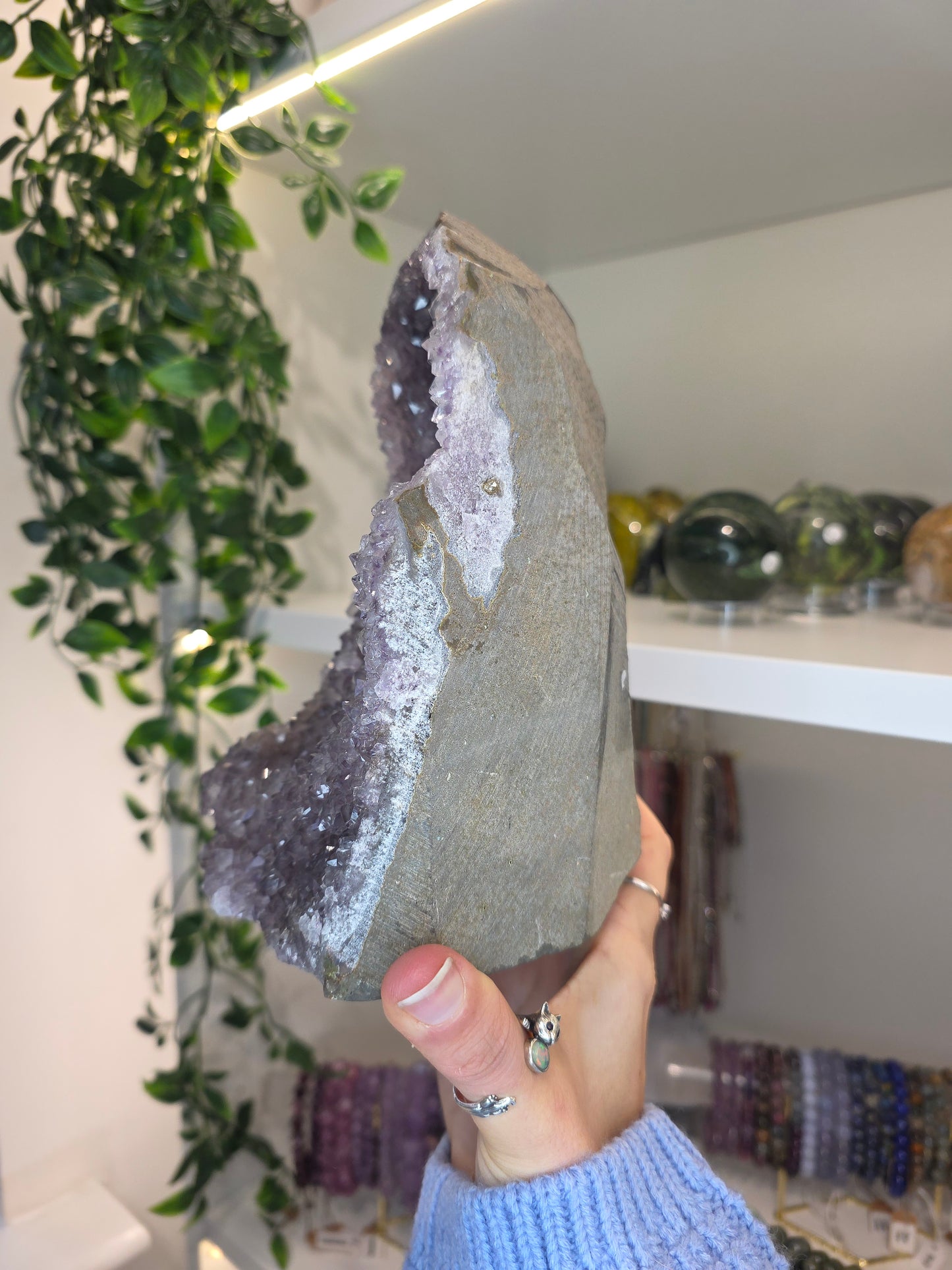 Brazilian Amethyst Cut Base