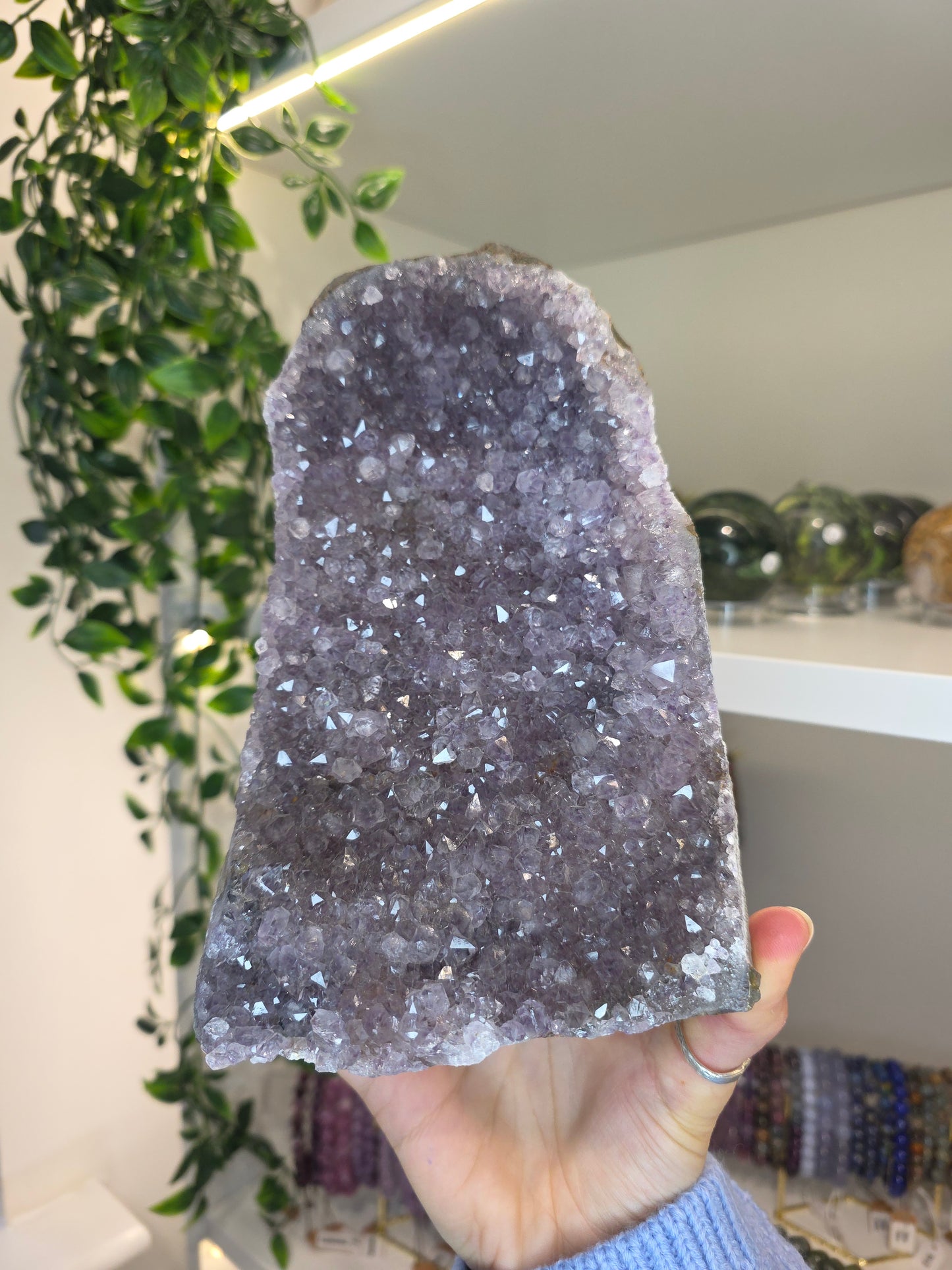 Brazilian Amethyst Cut Base