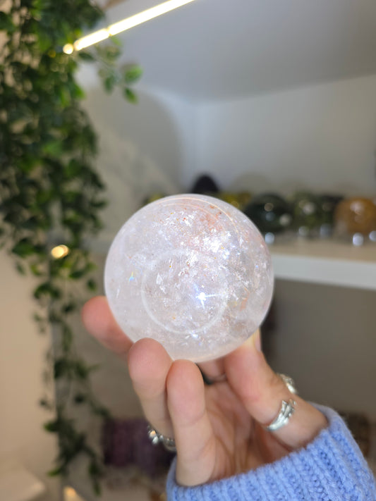 Pink Azeztulite Sphere A