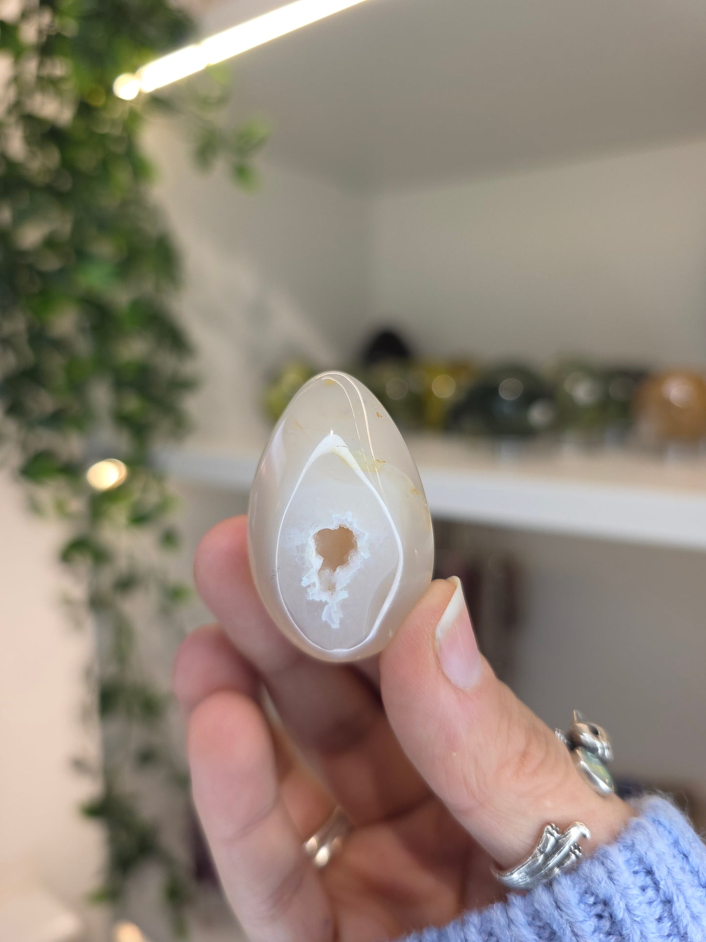 Brazilian Druzy Agate Eggs