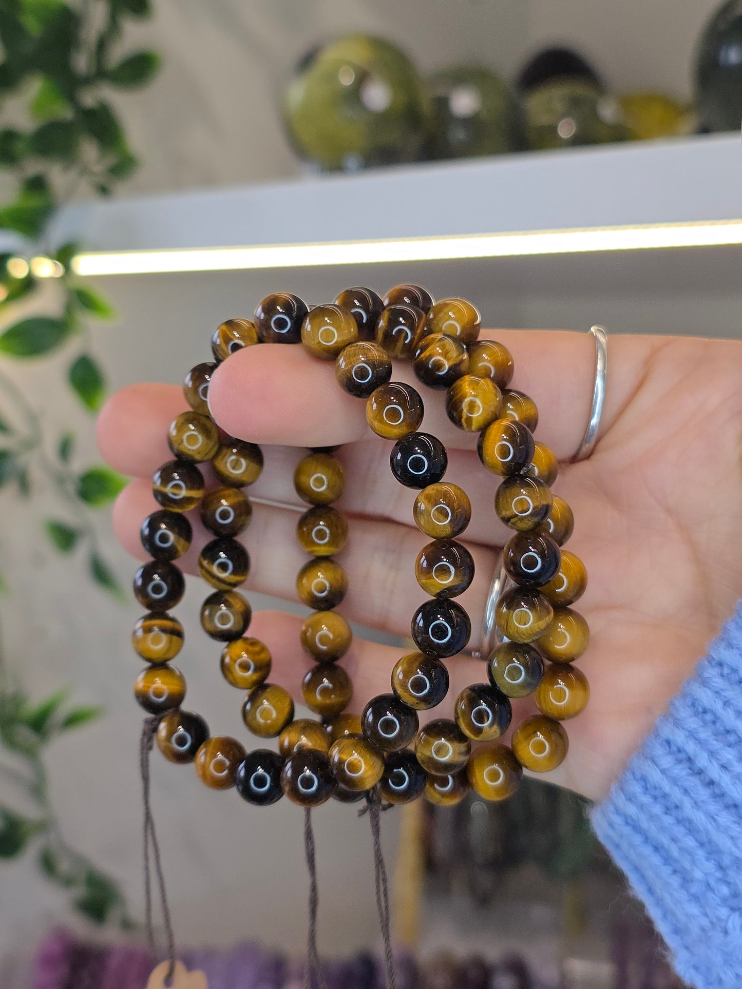 Tigers Eye Bracelet 8mm
