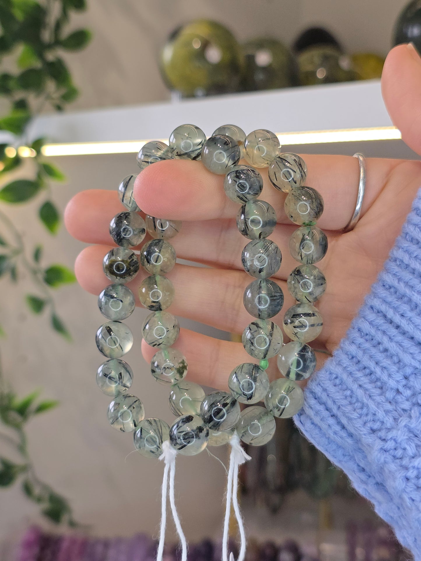 Prehnite Bracelet 10mm