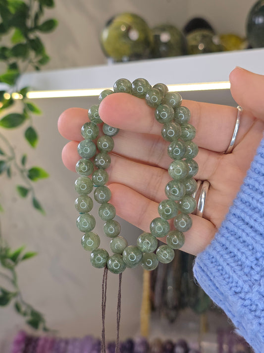 Green Aptite Bracelet 8mm