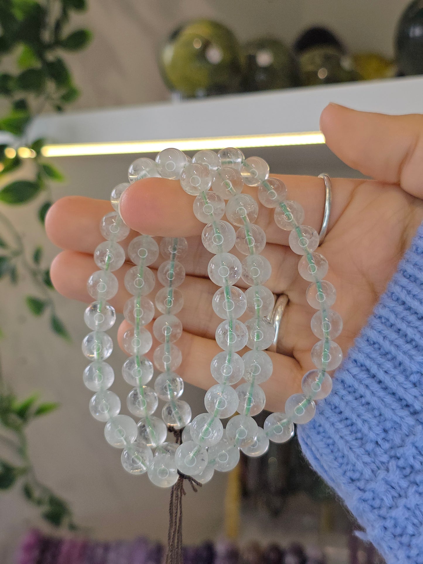Prasiolite Green Quartz Green Amethyst Bracelets Various Sizes