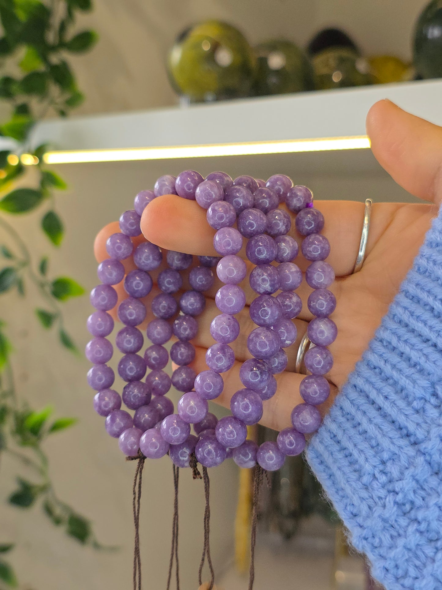 Lepidolite Bracelet 8mm