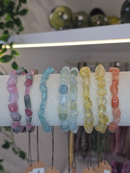 Different Material Nugget Bracelets