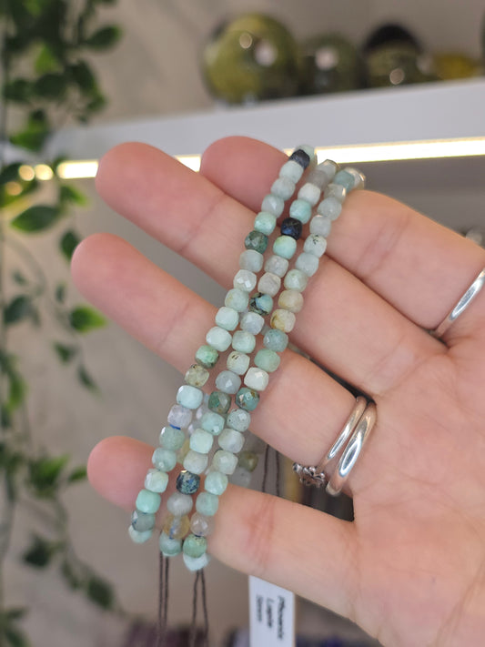 Facetted Phoenix Stone Bracelets 4mm