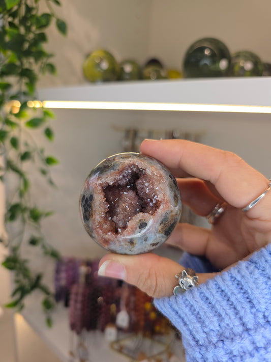 Indonesian Red Marcasite Sphere A