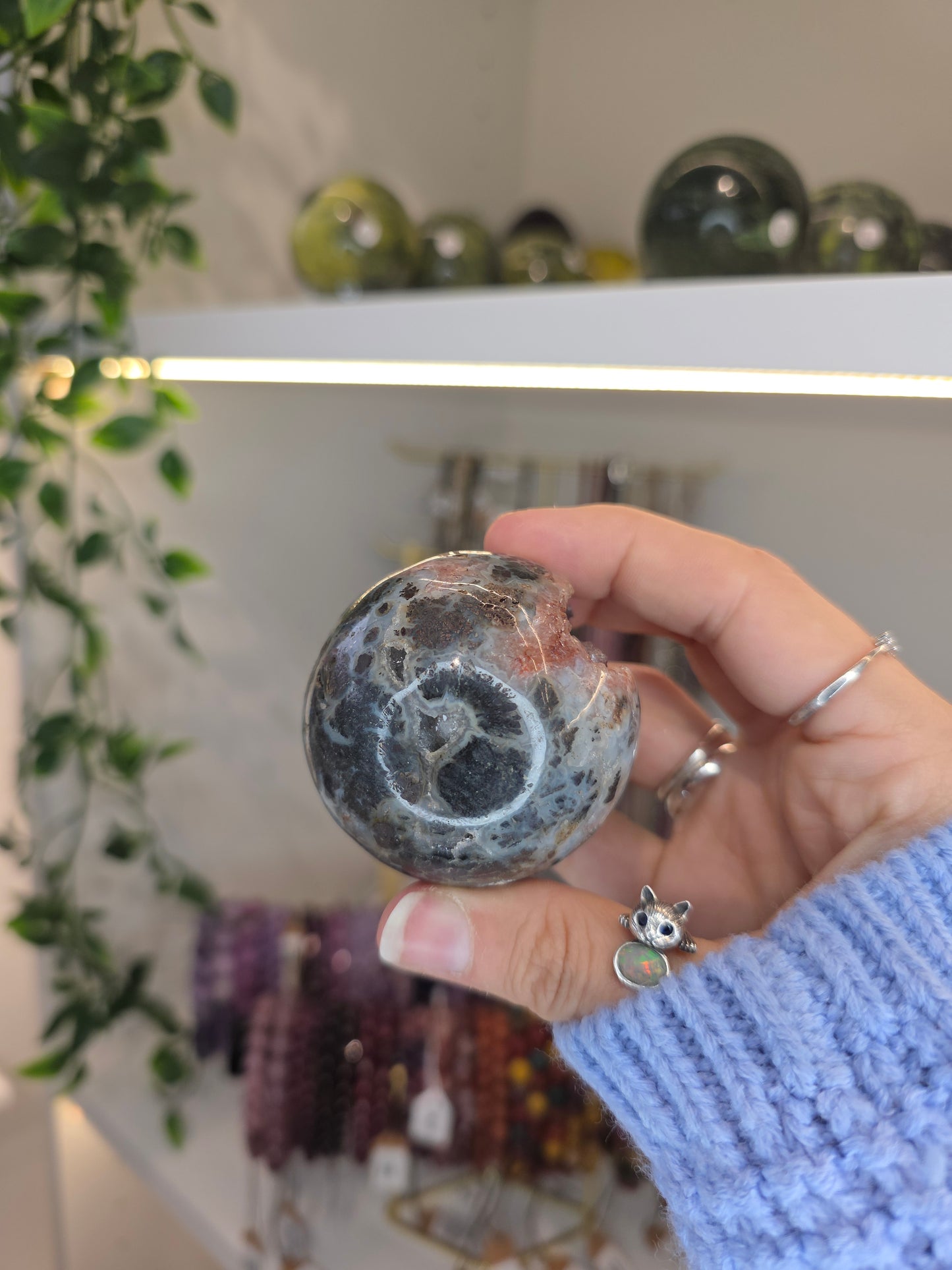 Indonesian Red Marcasite Sphere A