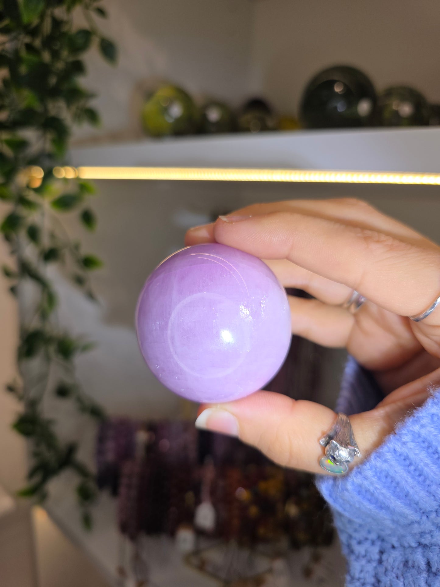 Kunzite Sphere D