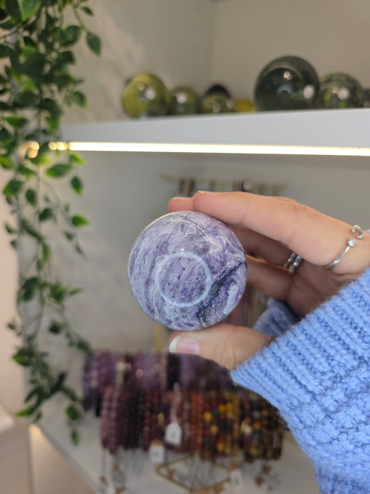 'Purple Malachite' Sphere B