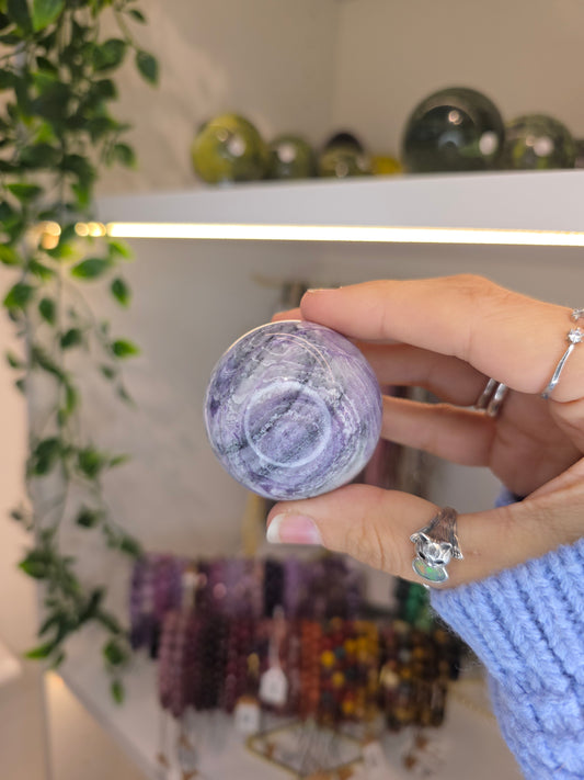 'Purple Malachite' Sphere H