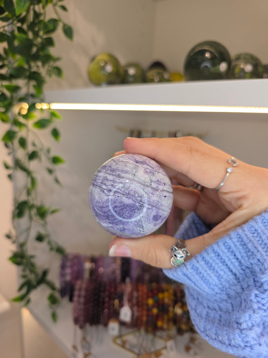 'Purple Malachite' Sphere M