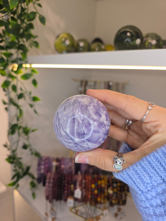 'Purple Malachite' Sphere P