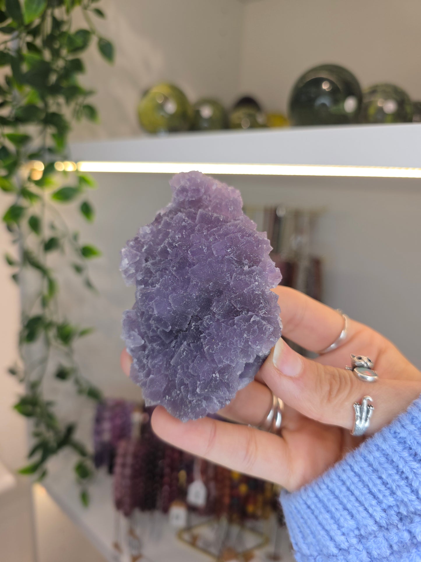 Purple Fluorite Specimen B from the Fujian Province, China