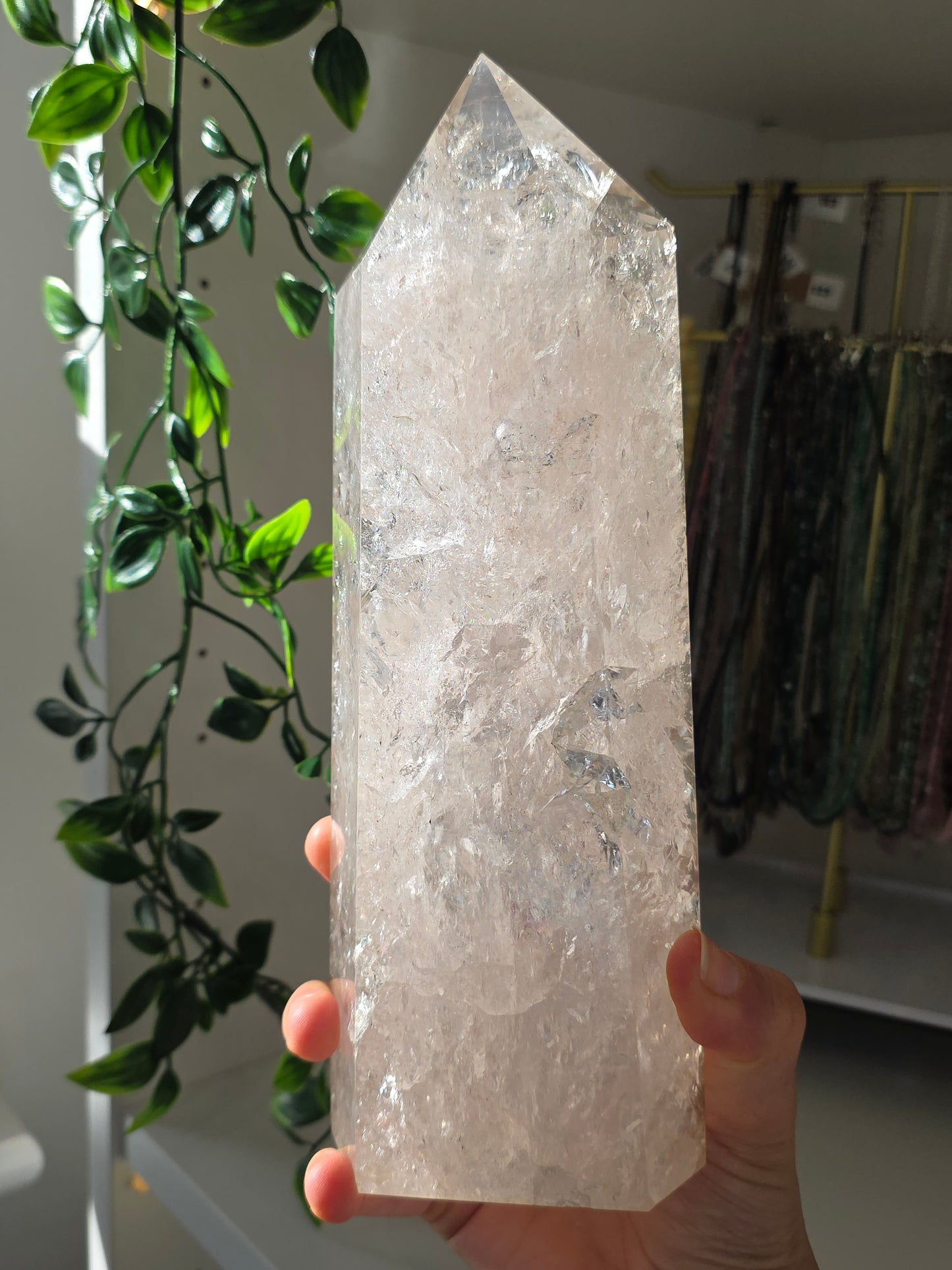 Statement Smokey Quartz Tower from Brazil