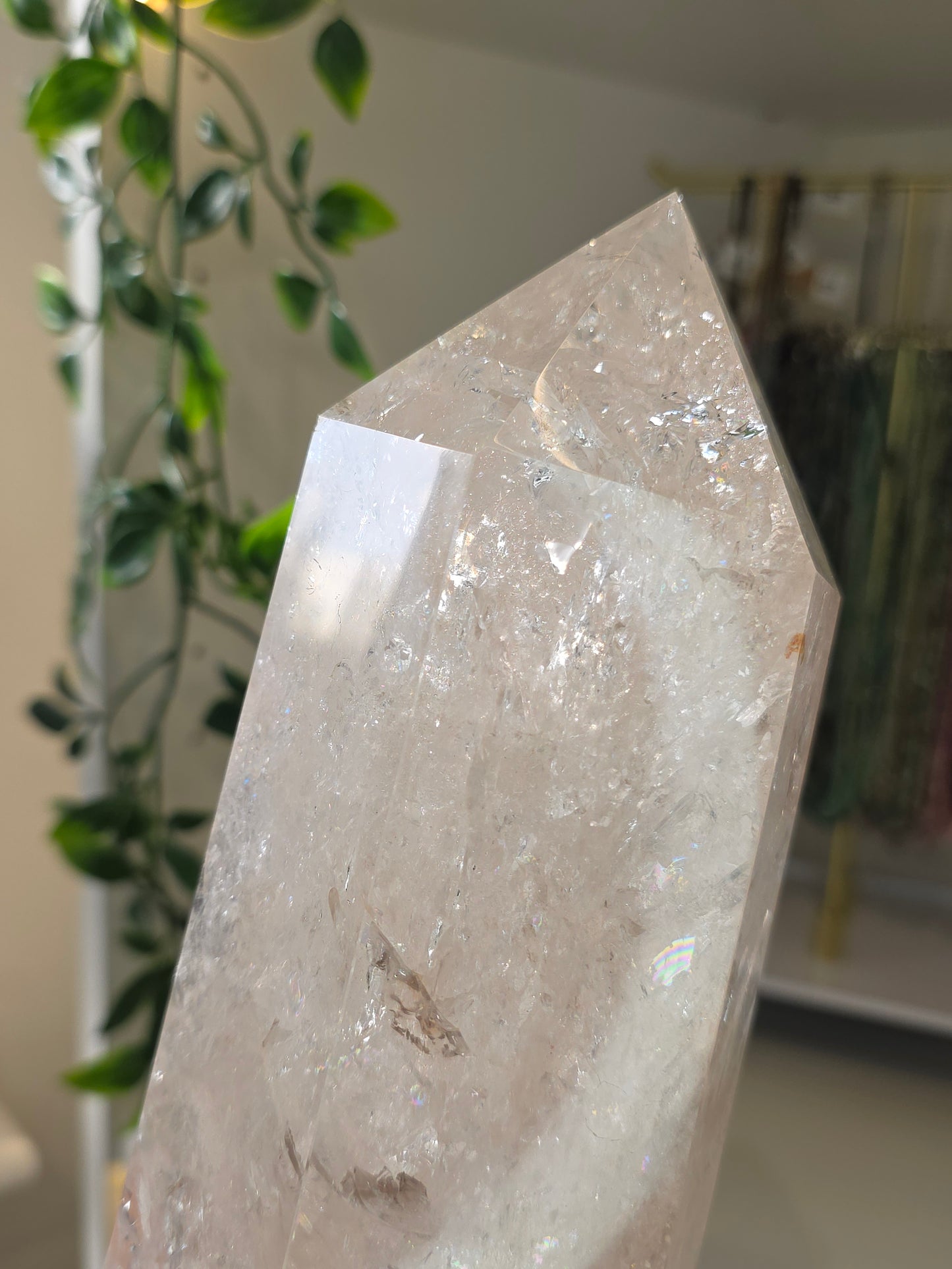 Statement Smokey Quartz Tower from Brazil
