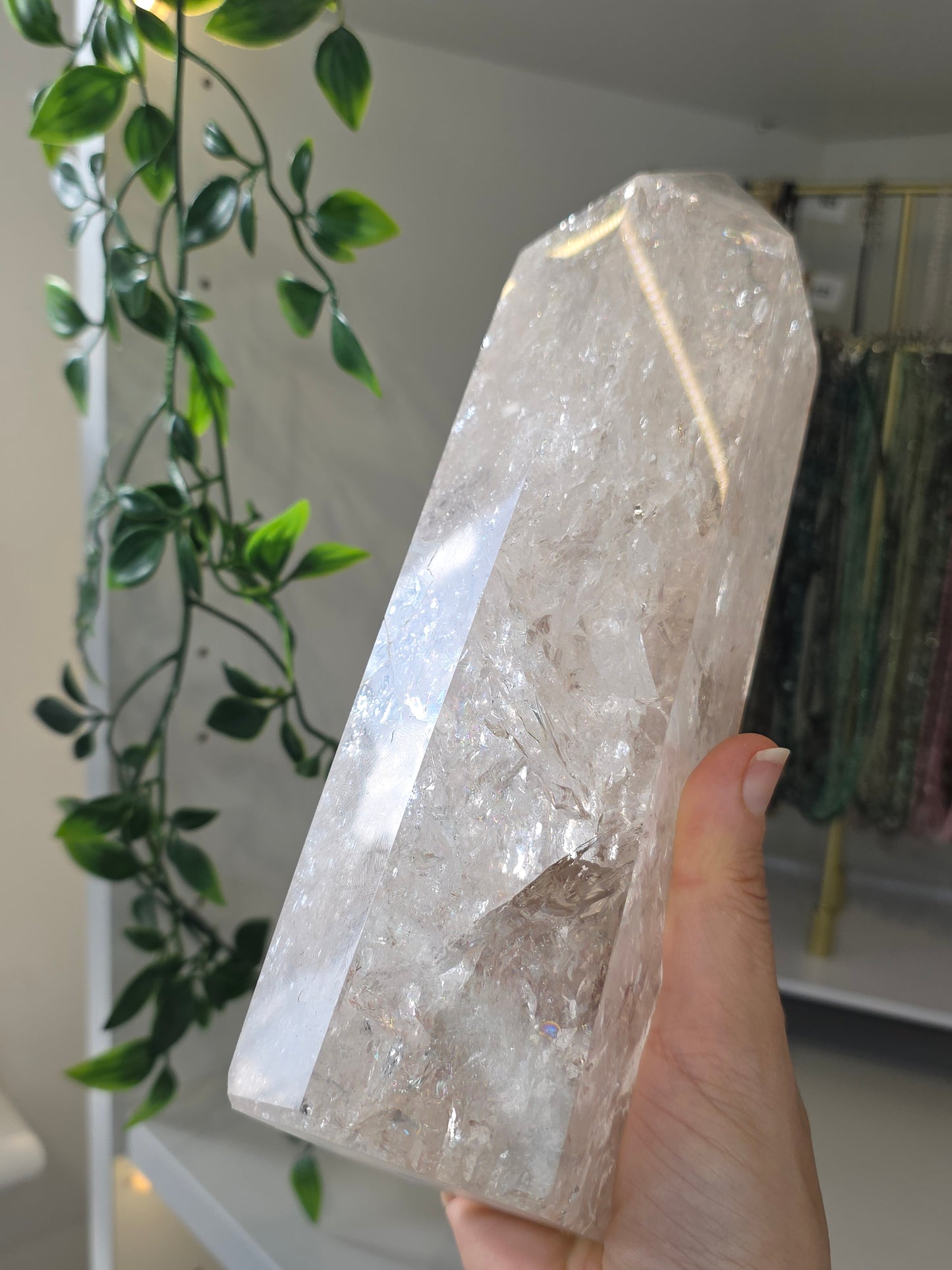 Statement Smokey Quartz Tower from Brazil