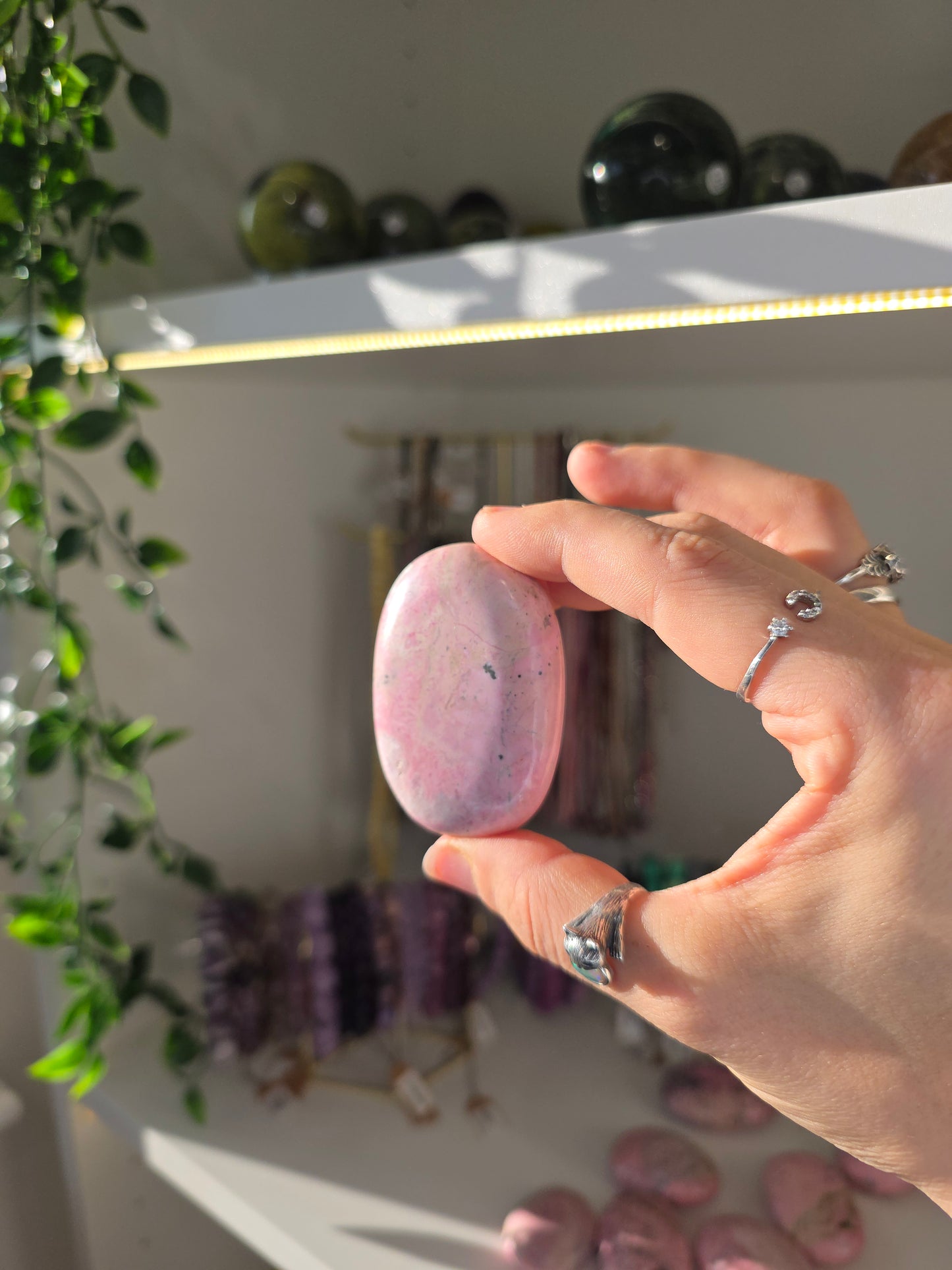 Peruvian Rhodonite Palms