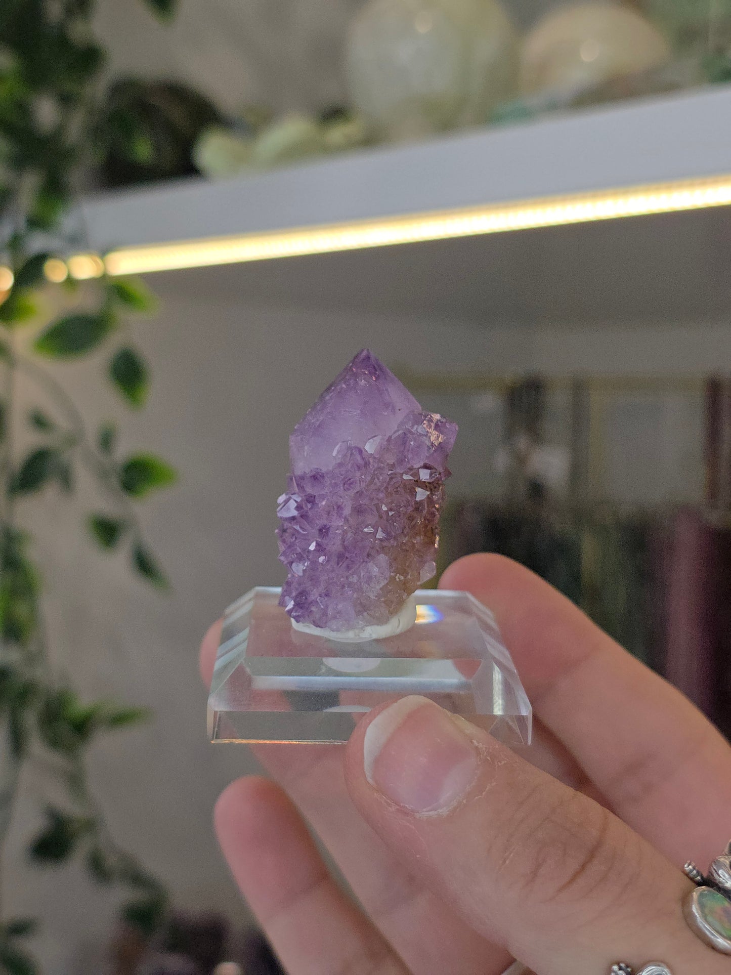 Purple Spirit Quartz from South Africa C