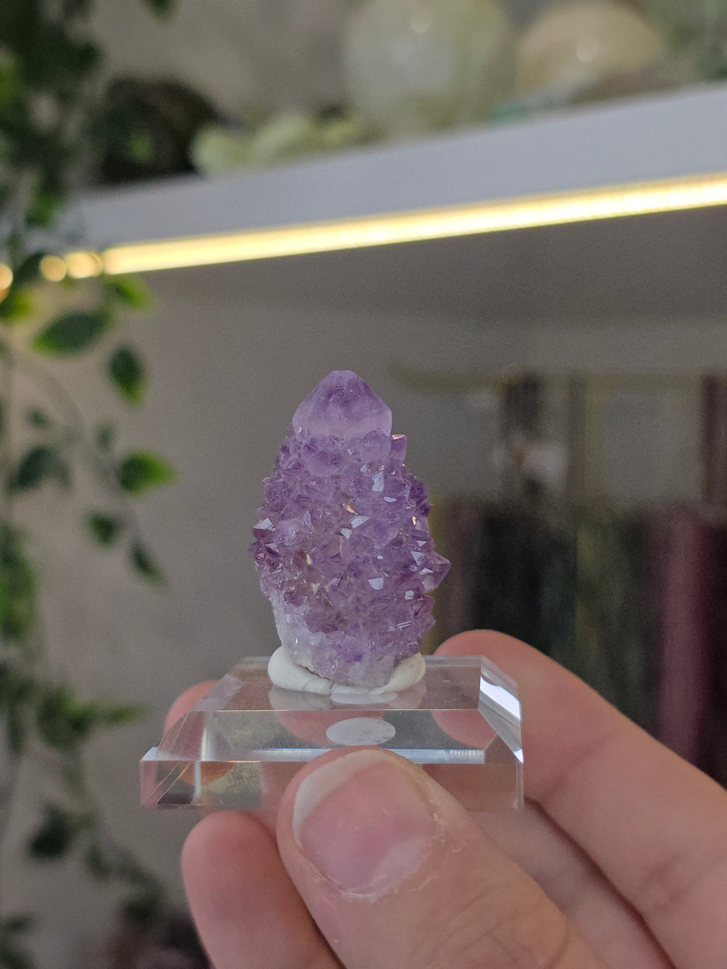 Purple Spirit Quartz from South Africa D