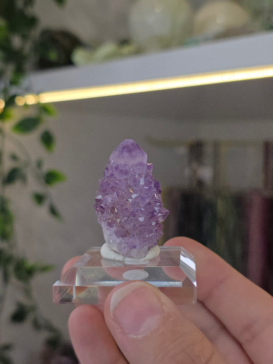 Purple Spirit Quartz from South Africa D